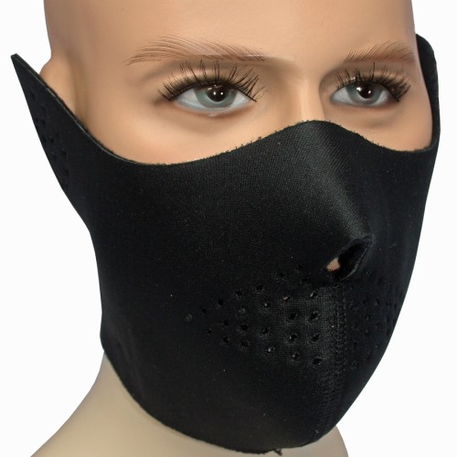 Preview: MFH, protective face mask, cold protection mask, perforations in the mouth and ear area
